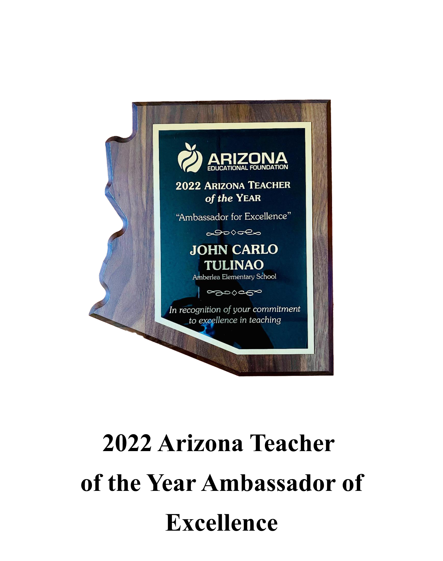 2022 Arizona Teacher of the Year2